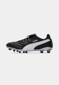 KING LIGA FG/AG - Chaussures de football pour gazon synthétique - black/white/silver-coloured