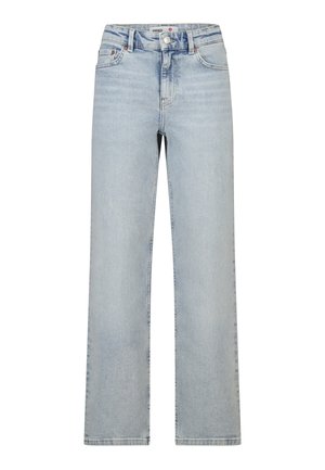 Jean droit - bleached denim