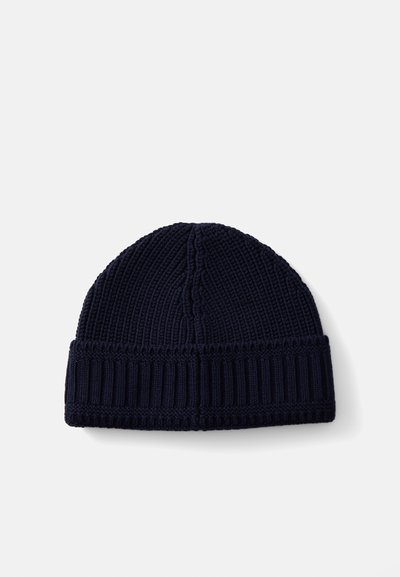 The Kooples BONNET UNISEX - Kootud müts - dark blue
