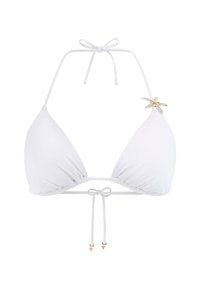 TRIANGE SEESTERN - Bikini pezzo sopra - weiß
