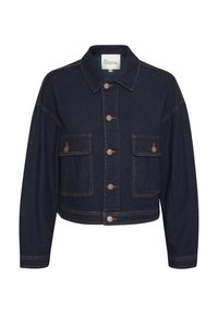 LARA - Giacca di jeans - dark blue un wash