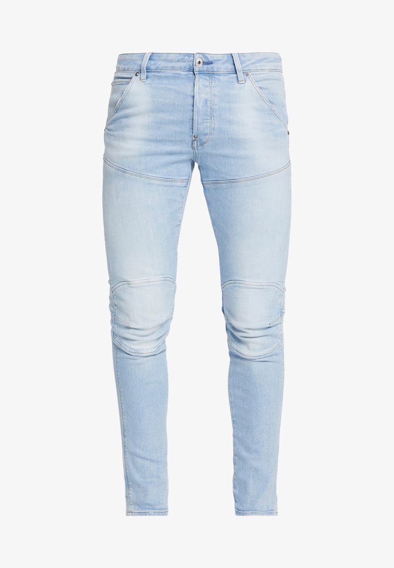 G Star 3d Slim Fit Slim Fit Jeans Azure Stretch Denim Light Aged Lichtblauw Zalando Nl