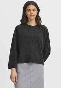 Fransa Neule - charcoal melange