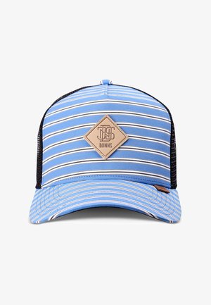Djinn's, HFT CAP BUSINESS STRIPE UNISEX - Cap - dark blue white