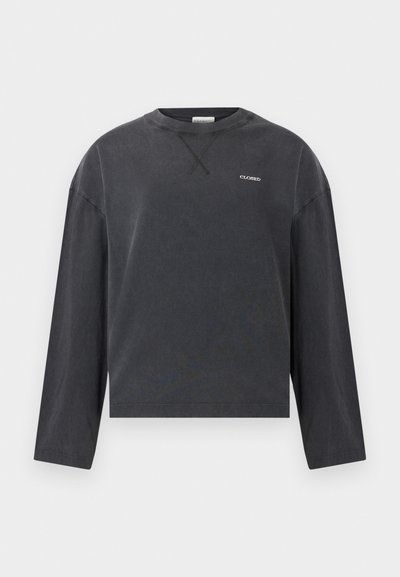 CLOSED CREWNECK LONGSLEEVE - Μπλούζα με μακριά μανίκια - black
