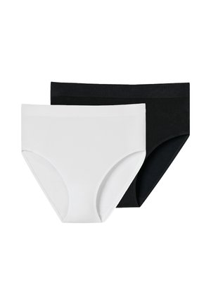 2-PACK RETRO CLASSIC SEAMLESS - Kalhotky - schwarz?weiss