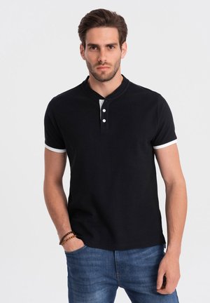 COLLARLESS - Polo - black