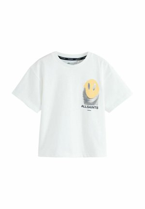 GRAPHIC CREW - T-shirt print - white party wave