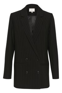 JOELLE PINSTRIPE  - Blazer - black