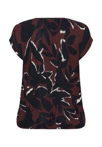 Kaffe Curve AMI STANLEY - Blůza - windsor wine black flower
