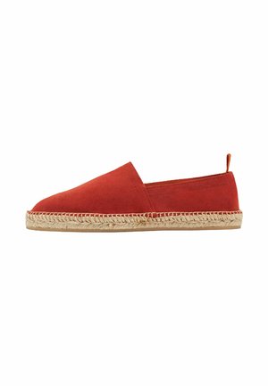 Espadrile - rust - suede