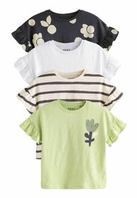 Next - 4 PACK - REGULAR FIT - Triko s potiskem - green Miniatura obrázku 1