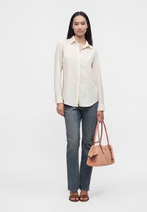 Lauren Ralph Lauren, SATCHEL LARGE - Käekott - pink sienna