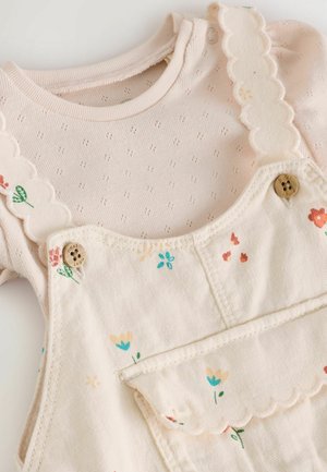 Next REGULAR FIT SHORT SLEEVE SET - Montérky - white floral