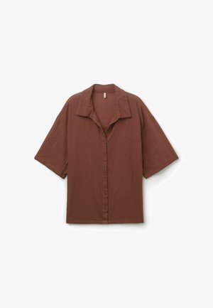 Calzedonia, SHORT-SLEEVED - Hemdbluse - brown