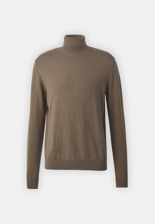 SLHBERG ROLL NECK NOOS - Jumper - teak melange3