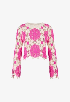 IZIA, IZIA SWEATER - Strickpullover - fuchsia