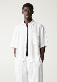 PULL&BEAR - LINEN BLEND - Shirt - sand Thumbnail Image 1