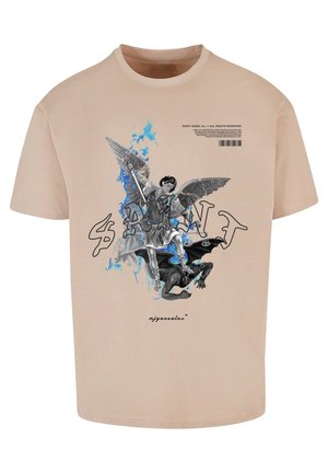 Camiseta estampada - sand