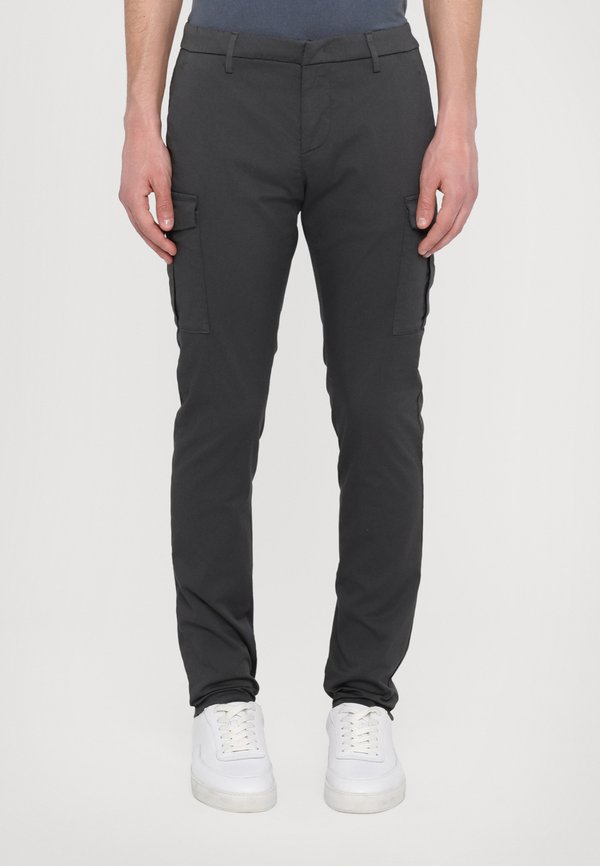 TROUSERS EDDY - Cargo trousers - anthracite
