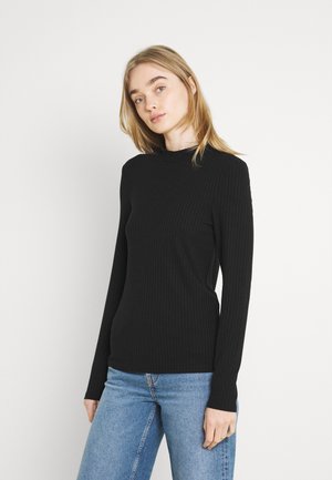 PCKYLIE T NECK - Maglietta a manica lunga - black