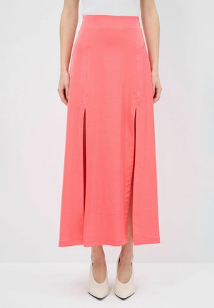 Maxi skirt - coral