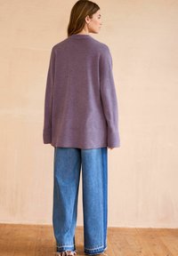 Next CREW NECK - Pulover - purple