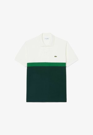 Lacoste, LACOSTE - - Poloshirt - blanc vert-lp