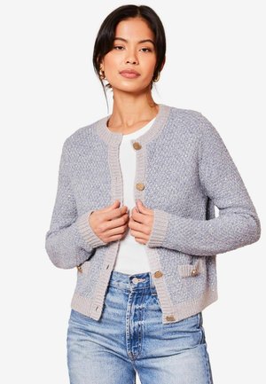 Lipsy REGULAR FIT POCKET DETAIL - Strickjacke - blue