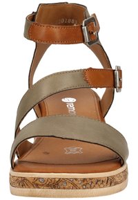 Remonte Plateausandalette - vert