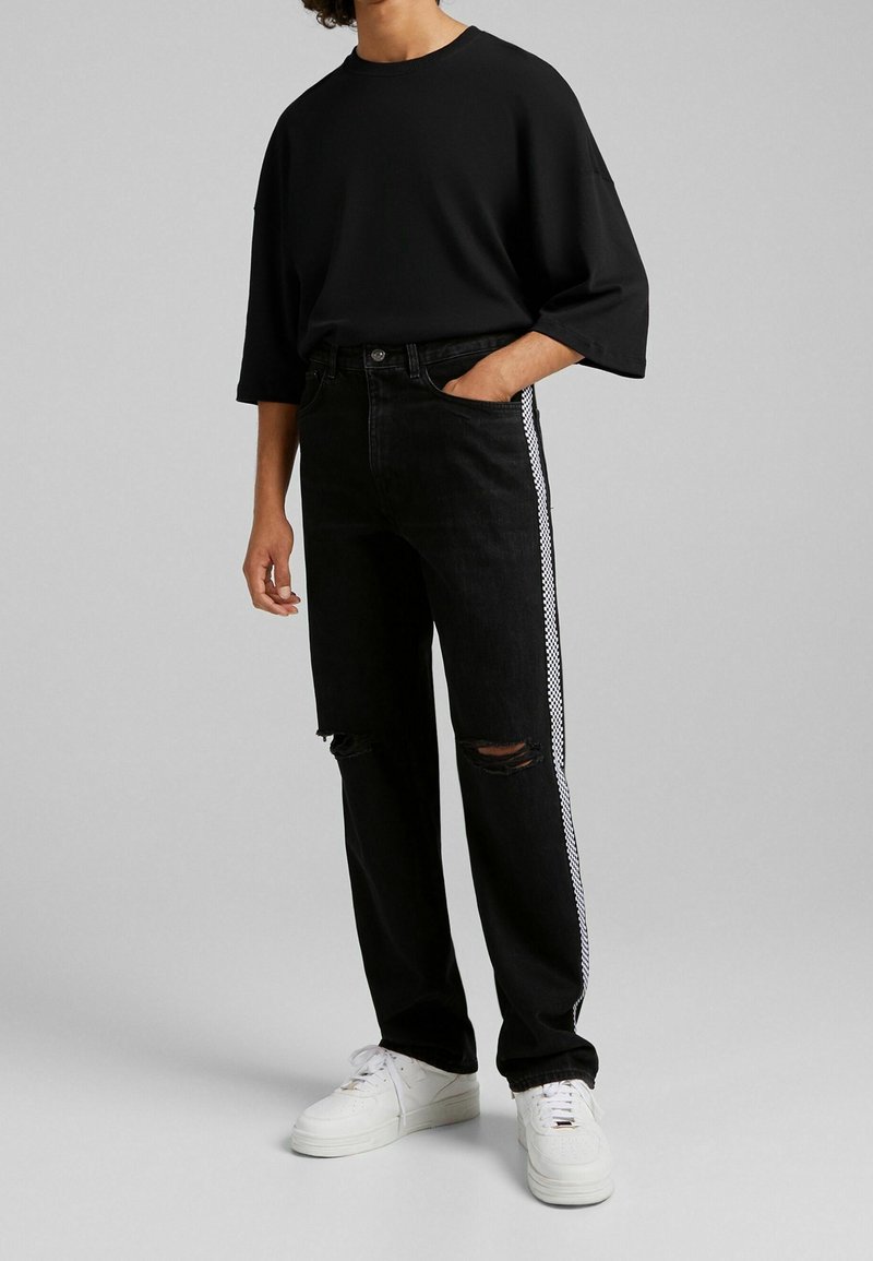 Bershka Jeans baggy black/nero (Second hand)