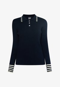 Unausgewählt, marine wollweiss