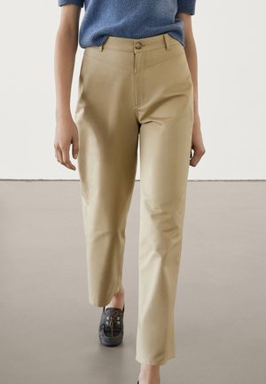 Pantalon classique - sand