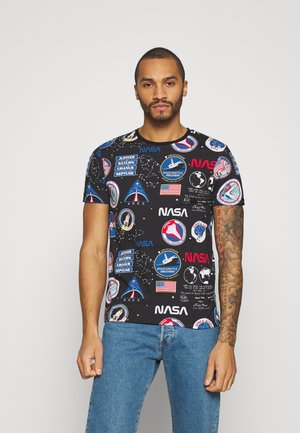 Alpha Industries NASA - Print T-shirt - black