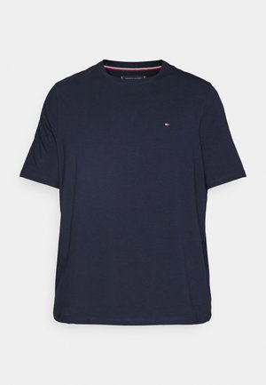 Tommy Hilfiger CORE STRETCH SLIM TEE - Paprasti marškinėliai - desert sky