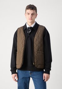 GANT DOUBLE DECKER - Korte frakker - dark sage