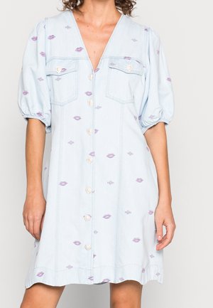 Farkkumekko - light-blue denim