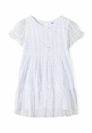 SPARKLE SEQUIN SHORT SLEEVE - PARTY - Cocktailjurk - white