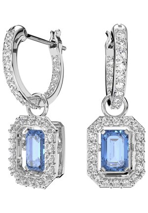 UNA DROP EARRINGS OCTAGON CUT - Earrings - blue