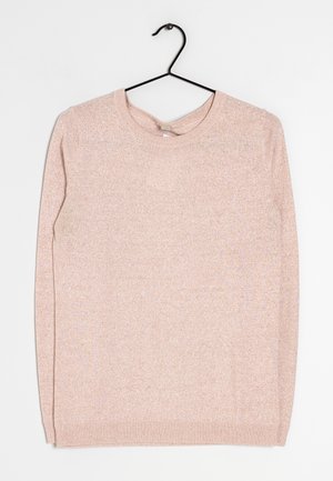 Striktrøje - pink