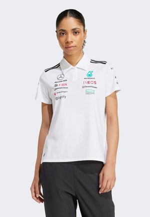 MERCEDES - AMG PETRONAS FORMULA ONE TEAM WHITE WOMEN - Poloshirt - white melange   black