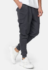 INDICODE JEANS BENDNER - Cargobroek - charcoal mix