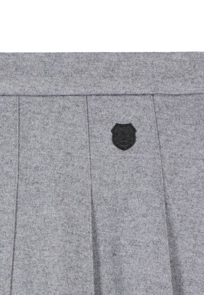 The Kooples COURTE - Pleated skirt - grey melange