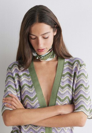 Falconeri, CITY - Scarf - light green & blue