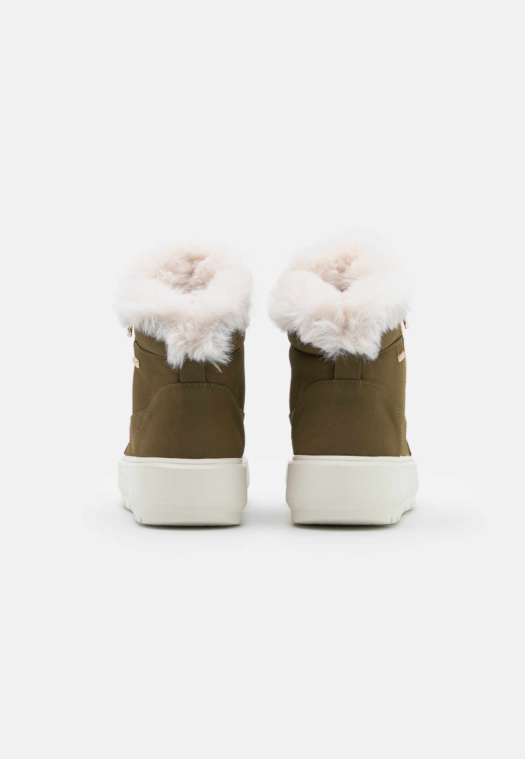 Geox KAULA ABX - Botas para la nieve - olive/offwhite/verde oliva -  Zalando.es