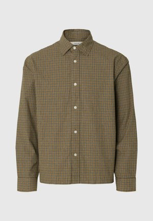 Selected, LANGARMHEMD RELAXED FIT - Veste légère - chocolate torte