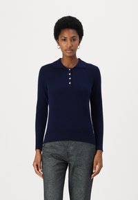 pure cashmere CLASSIC SWEATER - Pulóver - navy