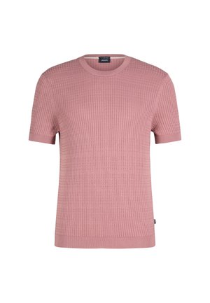 JOOP!, STRICK-SHIRT STRICK-SHIRT - Basic T-shirt - altrosa
