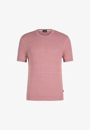 JOOP!, STRICK-SHIRT STRICK-SHIRT - Basic T-shirt - altrosa