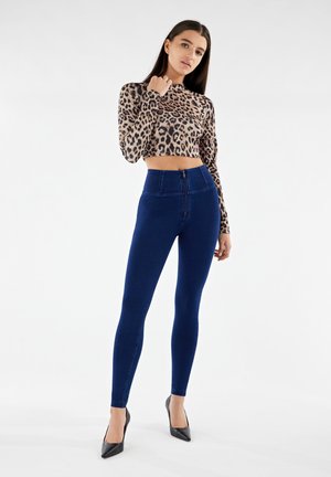 WR.UP® CLASSIC PUSH-UP - Trousers - dark blue denim